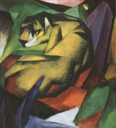 Franz Marc The Tiger (mk34)